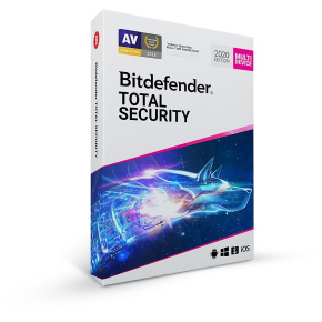 Bitdefender Total Security - 5 zariadení na 1 rok - elektronická licencia na e-mail