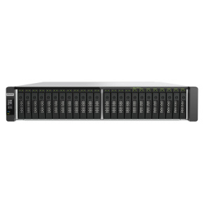 QNAP TDS-h2489FU-R2-4309Y-64G (2x Xeon, 64GB RAM, 24x 2,5" U.2/SATA, 4x PCIe, 4x 2,5GbE, 2x 25GbE)