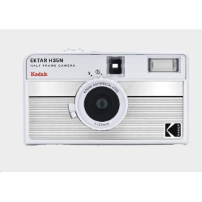 BAZAR - Kodak EKTAR H35N Camera Striped Silver - Poškozený obal (Komplet)
