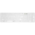 Genius Klávesnice Slimstar 126, Drátová USB, CZ+SK layout, Copilot klávesa, Bílá