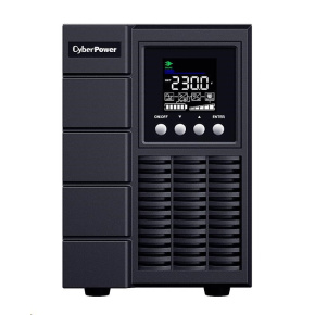 CyberPower Main Stream OnLine S UPS 1500VA/1350W, Tower, IEC C13 (2), SCHUKO (2) CyberPower Main Stream OnLine S UPS 1500VA/1350W, Tower, IEC C13 (2), SCHUKO (2)