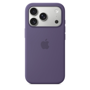 iPhone 17 Pro Silicone Case with MS – Purple Fog