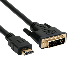 Kábel C-TECH HDMI-DVI, M/M, 1,8 m Kábel C-TECH HDMI-DVI, M/M, 1,8 m