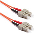 Optický patchkábel duplex SC-SC, 50/125 um MM, 20 m, OM2