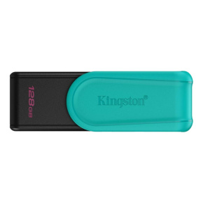 Kingston Flash Disk 128GB USB3.2 Gen 1 DataTraveler Exodia S (Black + Turquoise)