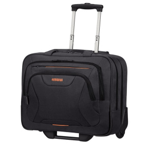 American Tourister AT WORK ROLLING TOTE 15.6" Black/Orange American Tourister AT WORK ROLLING TOTE 15.6" Black/Orange