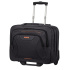 American Tourister AT WORK ROLLING TOTE 15.6" Black/Orange