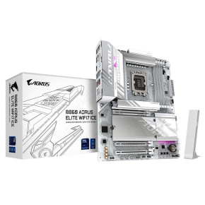 GIGABYTE MB Sc LGA1851 B860 AORUS ELITE WIFI7 ICE, Intel B860, 4xDDR5, 1xUSB4, 1xDP, 1xHDMI, WiFi, ATX GIGABYTE MB Sc LGA1851 B860 AORUS ELITE WIFI7 ICE, Intel B860, 4xDDR5, 1xUSB4, 1xDP, 1xHDMI, WiFi, ATX