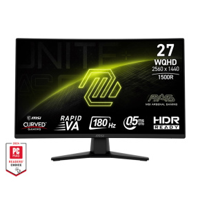 MSI MAG/274CQF/27"/VA/QHD/180Hz/0,5ms/Čierna/3R MSI MAG/274CQF/27"/VA/QHD/180Hz/0,5ms/Čierna/3R