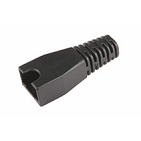 Ochrana RJ45 non-snag proof čierna 100 ks Ochrana RJ45 non-snag proof čierna 100 ks