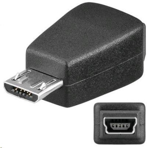 PREMIUMCORD Redukcia USB 2.0 Mini B - Micro B (F 5pin/M) PREMIUMCORD Redukcia USB 2.0 Mini B - Micro B (F 5pin/M)