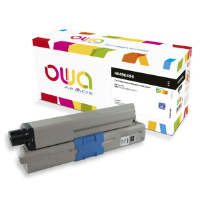 OWA Armor toner kompatibilný s OKI 46490404, 1500st, čierna/black