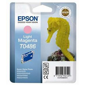 EPSON Ink ctrg Light Magenta RX500/RX600/R300/R200 T0486 EPSON Ink ctrg Light Magenta RX500/RX600/R300/R200 T0486
