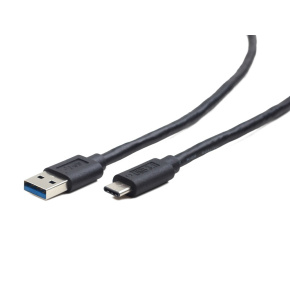 Kábel CABLEXPERT USB 3.0 AM na Type-C kábel (AM/CM), 1,8 m, čierny Kábel CABLEXPERT USB 3.0 AM na Type-C kábel (AM/CM), 1,8 m, čierny