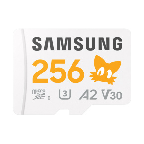 Samsung micro SDXC 256GB PRO plus Sonic + SD/micro SDXC/256GB/UHS-I U3 / Class 10/+ Adaptér/Biela