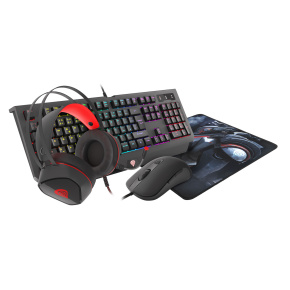 Herný set 4v1 Genesis Cobalt 330 RGB CZ/ SK, RGB podsvietenie