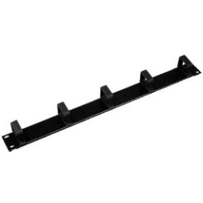 19" vyväzovací panel 1U 6x malý háčik 35x30mm