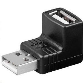 PremiumCord USB redukcia A-A, samec/samica 90° PremiumCord USB redukcia A-A, samec/samica 90°