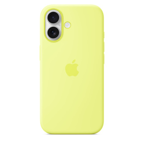 iPhone 17 Silicone Case with MagSafe - Neon Yellow iPhone 17 Silicone Case with MagSafe - Neon Yellow
