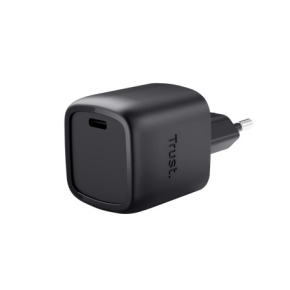 TRUSt MAXO 30W USB-C GAN CHARGER BLACK TRUSt MAXO 30W USB-C GAN CHARGER BLACK