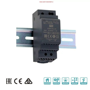 MEANWELL - DDR-30G-12 Menič DC/DC na DIN lištu MEANWELL - DDR-30G-12 Menič DC/DC na DIN lištu