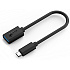 GENIUS ACC-C2AC redukce USB-C na USB-A, černá