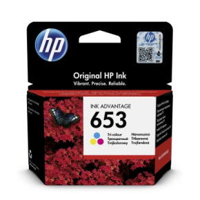 HP 653 trojfarebná atramentová náplň (3YM74AE) HP 653 trojfarebná atramentová náplň (3YM74AE)