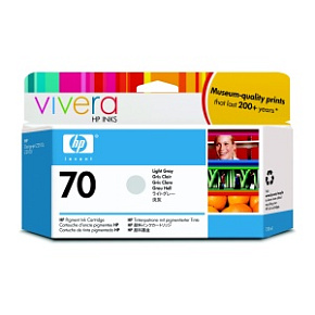 HP no 70 sv. šedá atramentová kazeta, C9451A