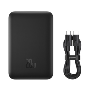 Baseus Magnetická Powerbanka 10000mAh 20W Black Baseus Magnetická Powerbanka 10000mAh 20W Black