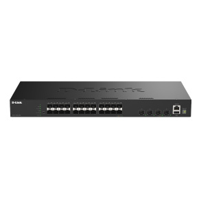 D-Link DGS-1530-28S/E 24 Porty 1G SFP + 4 Porty 10G SFP+ Smart Managed Switch