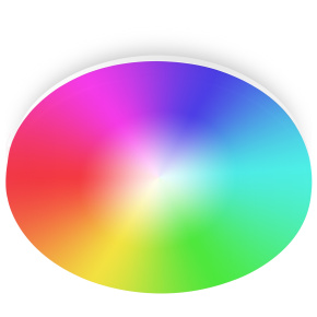 iGET HOME LS1 - Wi-Fi LED svetlo 15W RGB, CCT, 22cm, stmievateľné, samostatné, IP54