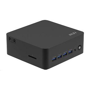 MSI PC Cubi Z AI 8M-004BEU, R9 8945HS, N/A, N/A SSD, N/A, No OS, Black