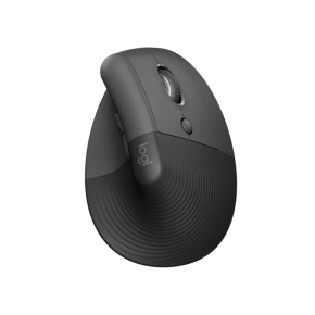 Logitech Lift/Vertikálna/Optická/Pre pravákov/4 000 DPI/USB+BT/Grafitová Logitech Lift/Vertikálna/Optická/Pre pravákov/4 000 DPI/USB+BT/Grafitová
