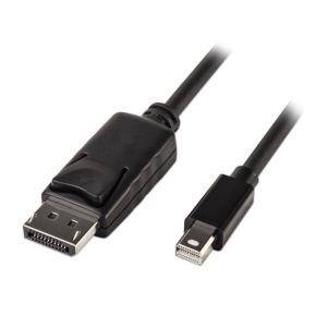 PremiumCord Mini DisplayPort - DisplayPort V1.2 prípojný kábel M/M 1m PremiumCord Mini DisplayPort - DisplayPort V1.2 prípojný kábel M/M 1m
