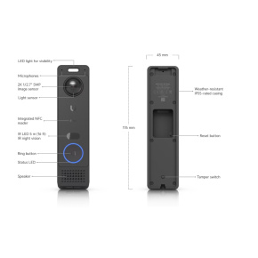 Ubiquiti UVC-G6-Entry, UniFi Protect/Access G6 Entry