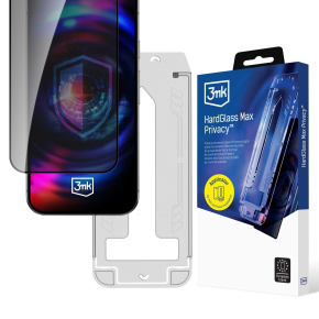 3mk tvrzené sklo HardGlass Max Privacy FrameFit pro Samsung Galaxy A16 4G/5G/ A17 4G/5G 3mk tvrzené sklo HardGlass Max Privacy FrameFit pro Samsung Galaxy A16 4G/5G/ A17 4G/5G