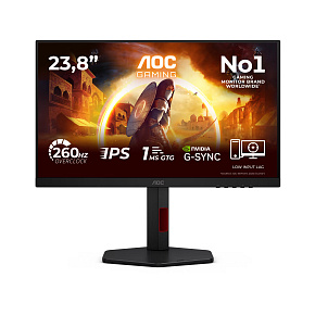 AOC Gaming/24G4ZR/23,8"/IPS/FHD/260Hz/0,3ms/Čierna/3R
