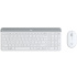 PROMO set Logitech slim Wireless MK470 - white, US