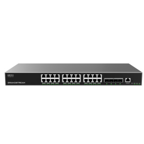 Grandstream GWN7813 L3 Managed Switch 24 portov / 4x SFP+, VLAN, QoS, stacking