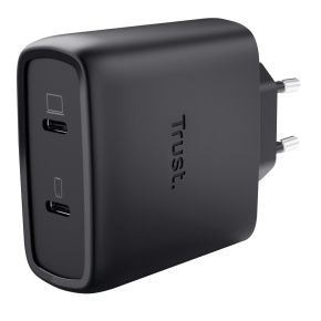 TRUST MAXO 65W 2P USB-C GAN CHARGER WHT TRUST MAXO 65W 2P USB-C GAN CHARGER WHT