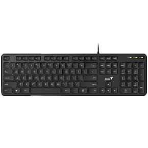 GENIUS klávesnice Slimstar M200/ Drátová/ USB/ černá/ CZ+SK layout GENIUS klávesnice Slimstar M200/ Drátová/ USB/ černá/ CZ+SK layout