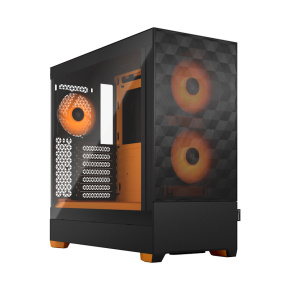 Fractal Design Pop Air RGB Orange Core TG Clear Tint/Midi Tower/Transpar. Fractal Design Pop Air RGB Orange Core TG Clear Tint/Midi Tower/Transpar.