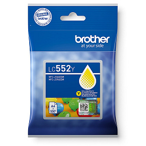 Brother LC-552Y - atrament žltý