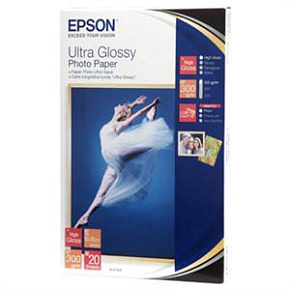 EPSON Ultra Glossy Photo Paper 10x15,300g (20listov) EPSON Ultra Glossy Photo Paper 10x15,300g (20listov)