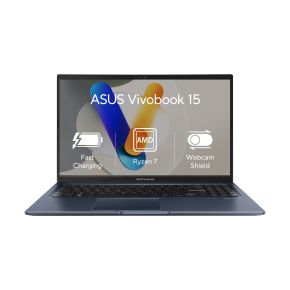 ASUS Vivobook 15/M1502YA-BQ818W/R7-5825U/15,6"/FHD/8GB/512GB/RX Vega 8/W11H/Blue/2R