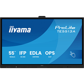 55" iiyama TE5513A-B2AG: IPS, 4K, 40P, EDLÁ