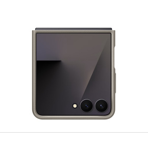 Samsung Ochranný kryt z vegánskej kože Flip7 Taupe