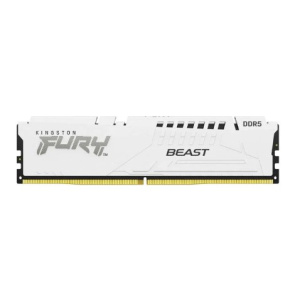 KINGSTON DIMM DDR5 64GB (Kit of 4) 5200MT/s CL40 FURY Beast White XMP KINGSTON DIMM DDR5 64GB (Kit of 4) 5200MT/s CL40 FURY Beast White XMP