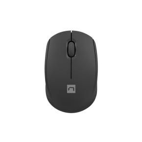 Myš Natec STORK/Kancelárska/Optická/1 600 DPI/Bezdrôtová USB/Čierna Myš Natec STORK/Kancelárska/Optická/1 600 DPI/Bezdrôtová USB/Čierna