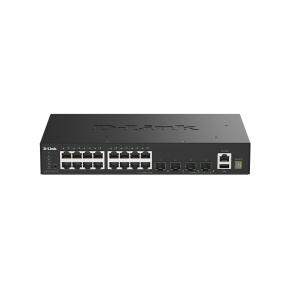 D-Link DGS-1530-20/E 16 Portov GE + 4 Porty 10G SFP+ Smart Managed Switch